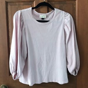 Universal thread puff sleeve tee